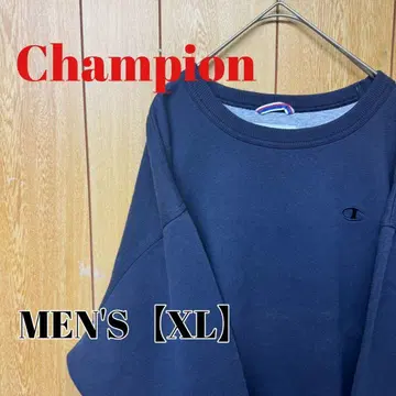 TS81 [ US 수입 ] Champion 맨투맨 [ XL ] 네이비