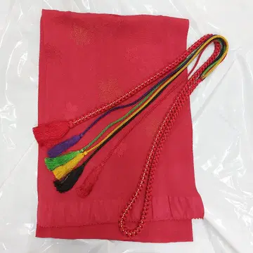 스즈노야 오비 장식 천 오비 고정 띠 세트