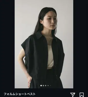 STYLEMIXER 폼 숏 베스트 S 사이즈