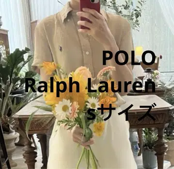 POLO 폴로 랄프로렌 숏 슬리브 린넨 셔츠 필리핀 제조