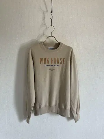 PINK HOUSE 핑크하우스 맨투맨 베이지