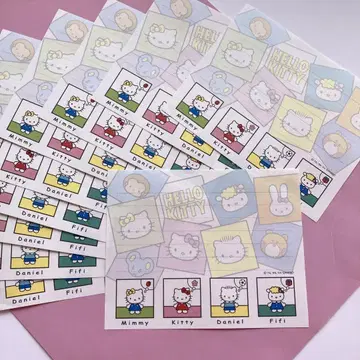 2004년 산리오 헬로키티 키티 미미 편지지 10매 메모 용지