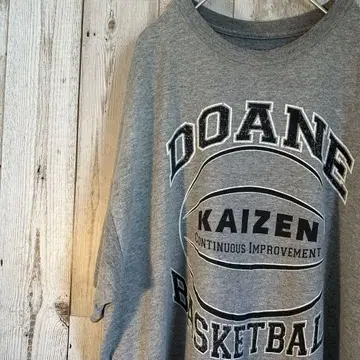 DOANE 둔 대학 칼리지 농구 티셔츠 백 프린트