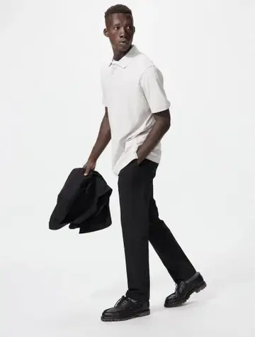 UNIQLO 유니클로 감동 팬츠 2세트 95 x 73 블랙 슬랙스