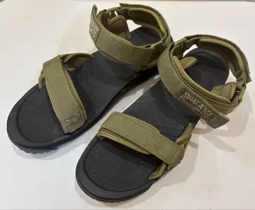 SHAKA 올리브 샌들 벨크로 새상품급