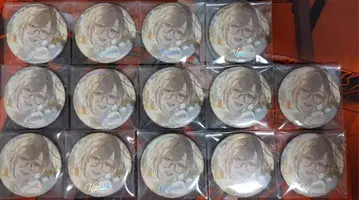 니지산지 ChroNoiR Blue Memories 오로라 캔뱃지 카나에
