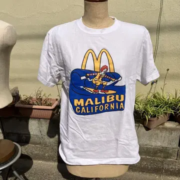 맥도날드 서핑 티셔츠 말리부 M