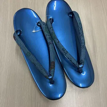 조리 파랑 M 사이즈 쇼와 레트로 다이쇼 로망