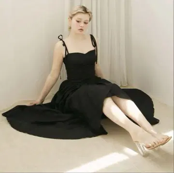 ANDMARY Wendy seethrough flare dress