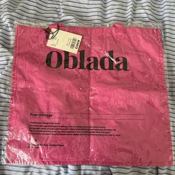 Oblada 핑크 에코백