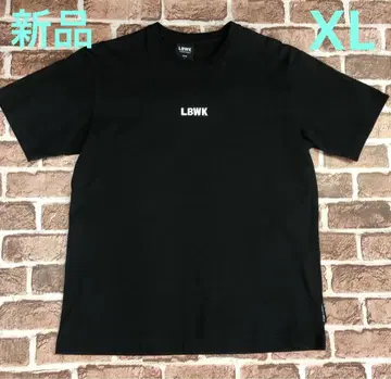 LIBERTY WALK 상의 반팔 티셔츠 블랙 자수 프린트 로고