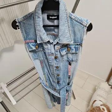 Desigual 데님 점퍼 드레스 S