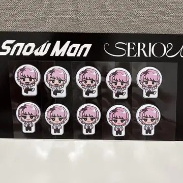 SnowMan [SERIOUS] 초회반 A 스노푸쿠 씰 사쿠마 다이스케