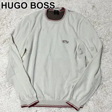 HUGO BOSS 휴고보스 맨투맨 스웨트 가슴 로고 아가일