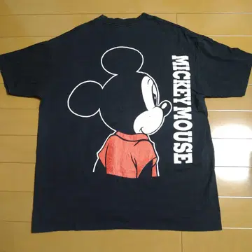 90s USA 제작 Disney 미키마우스 티셔츠 대형 프린트