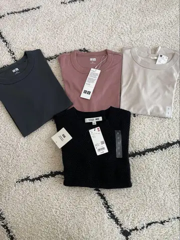 UNIQLOU 외 t셔츠 세트