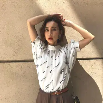AMERI PASS CODE GATHER BLOUSE vintage