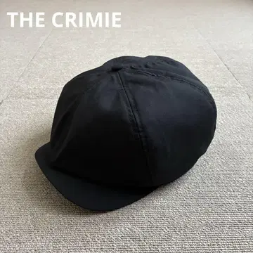 새상품급 CRIMIE 클라이미 헌팅캡 블랙 썸머 울 캡