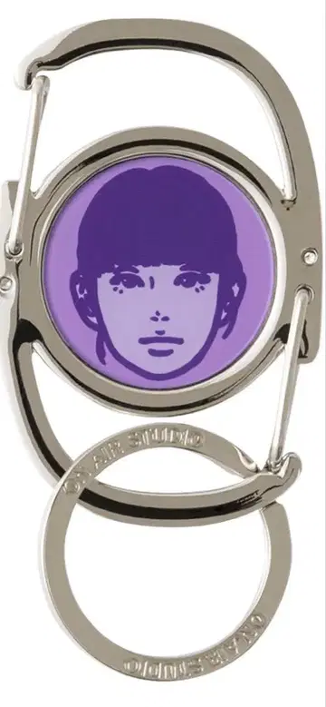 Kyne Carabiner V2 (Silver / Purple)