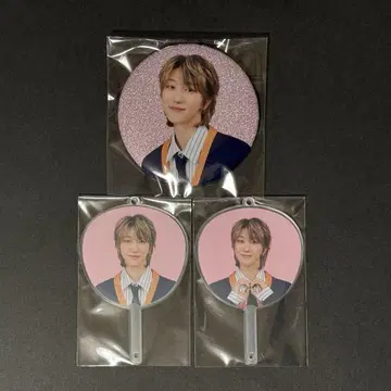 SEVENTEEN 민하오 holiday 미니 피켓 캔뱃지 세트