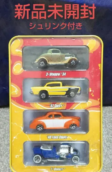 Hot Wheels SINCE68 HOT RODS 4-CAR PACK