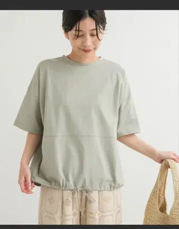 어반 리서치 도어스 헴 드로스트 풀오버 민트