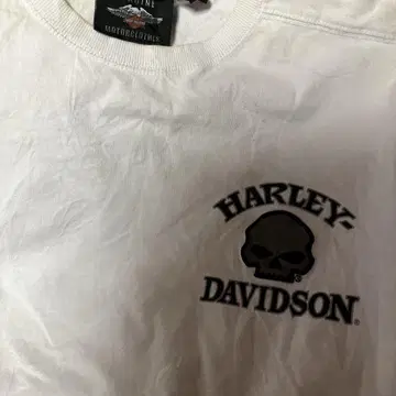 HARLEY-DAVIDSON 화이트 T셔츠