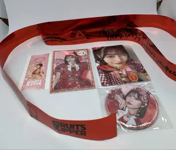 FRUITS ZIPPER 후루츠 지퍼 츠키아시 아마네 세트