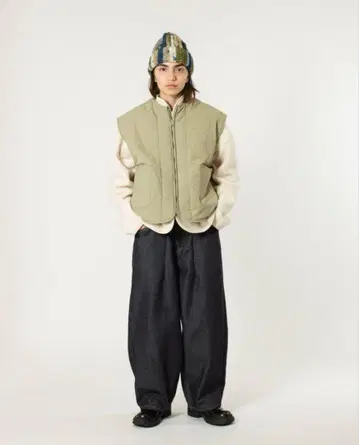 estudio niksen 벌룬 데님 팬츠
