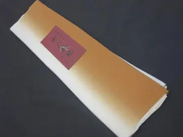 K 새상품 하키지 수제 염색 흐림 브라운 x 화이트 N70730-46