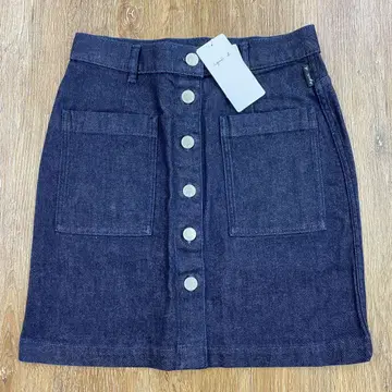 m4812 아녜스 베 Agnes b 데님 스커트