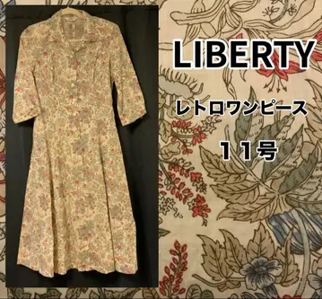 LIBERTY 레트로 셔츠 원피스 11호