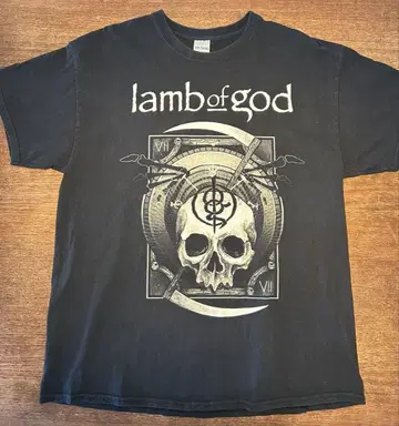 Lamb of god 월드 투어 T셔츠 slipknotMetallica