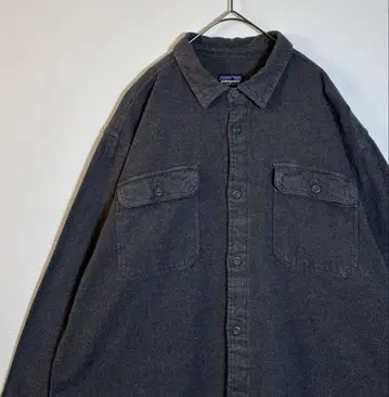 patagonia 파타고니아 무지 오가닉 코튼 플란넬 셔츠