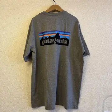 [미사용 새상품] patagonia 남성 P-6 로고 티셔츠 XL