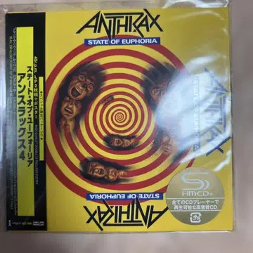 ANTHRAX STATE OF EUPHORIA SHM-CD