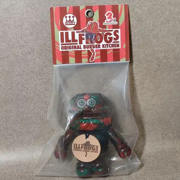 킹스토이 버거맨 ILL FROGS 15체 한정판 인디 소프트 비닐