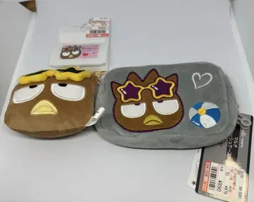 시마무라 햇볕에 탄 바츠마루 산리오 마스코트 참 티슈 케이스 파우치