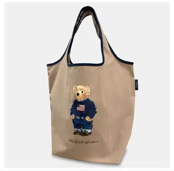 PORO RALPH LAUREN 쇼핑백 베이지