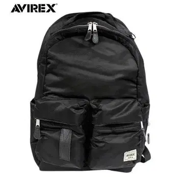 미사용 새상품 AVIREX 플라이트 나일론 백팩 블랙