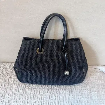 새상품급 FURLA 훌라 참 포함 바스켓백 핸드백 악어 엠보싱