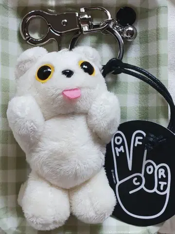 *COMFORT MUNK KEY RING Ivory [미사용 새상품]
