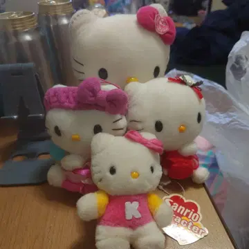 헬로키티 봉제 인형 4개 세트