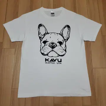 KAVU 카부 Dog 프린트 티셔츠