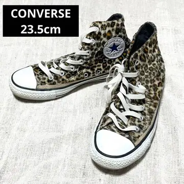 CONVERSE 하이컷 올스타 레오파드 퍼 컨버스 표범 무늬