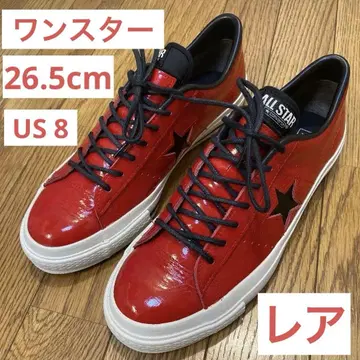 [ 레어 ] 컨버스 원스타 J 레이즈 CR OX 레드 26.5cm