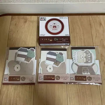 다이토 복권 킷사 모코모카 D상 F상 4품 세트