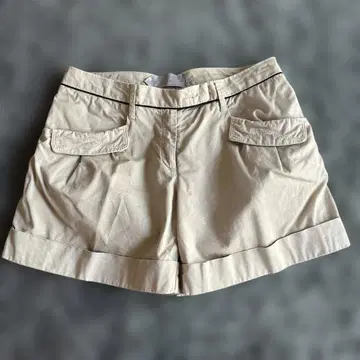 SCHUMACHER 베이지 숏팬츠