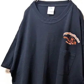 포트 & 컴퍼니 레이건 트래킹 LLC 티셔츠 블랙 검정 2XL 구제 의류