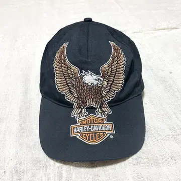 Harley Davidson 캡  이글 검정 블랙 로고